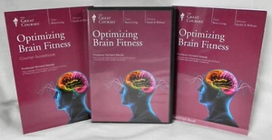 "Optimizing Brain Fitness" DVDs + Guidebook + Transcript, Great Courses 1651A - Foto 1 di 5