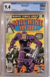 Machine Man #1 (Marvel, 1978) CGC NM 9.4   KEY Jack Kirby Cover/Story/Art - Picture 1 of 3