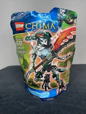 New Sealed bag Lego 70203 Legends of Chima Chi Cragger reptile  - Image 1 of 4
