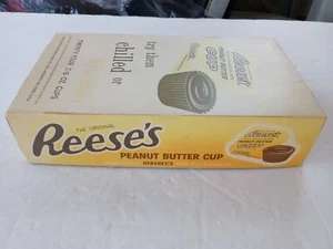 Vintage 1960er Reese’s Erdnussbutter Tasse Box 24 ct HB Reese Candy Co. Hershey PA - Bild 1 von 24