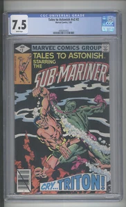 TALES TO ASTONISH #2 CGC 7.5 "CUBIERTA TRITON VS SUB MARINER" - Imagen 1 de 1