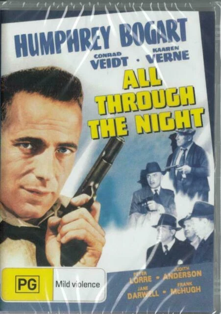 All Through the Night DVD Humphrey Bogart Brand New and Sealed Australia - image 1 of 1