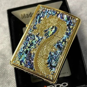Zippo Oil Lighter Dragon Limited to 88 pieces Gold Japan - Picture 1 of 10