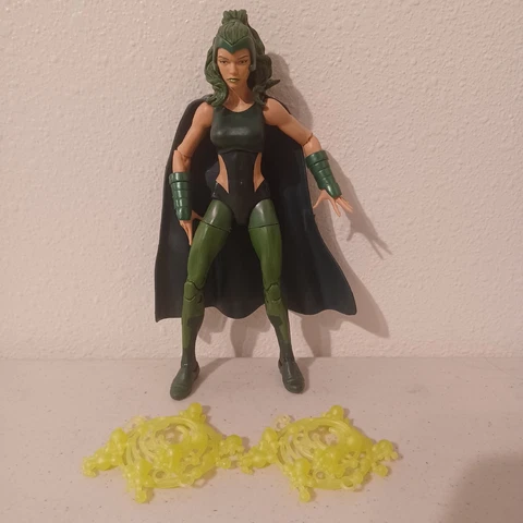 Hasbro Marvel Legends X-Men Polaris Warlock BAF 6" Figure Loose Complete Cover