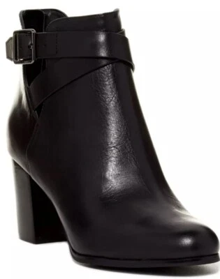 Cole Haan Z81122* Nila Leather Bootie II Black Women Size 9.5 B - Image 1 of 4