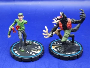 2006 Wizkids Horrorclix Shambling Zombie #030 + Bane Wolf 1,5" figure LOOSE - Foto 1 di 6