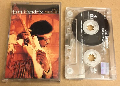 JIMI HENDRIX - LIVE AT WOODSTOCK (1999) CASSETTE MADE IN TURKEY - Image 1 of 2