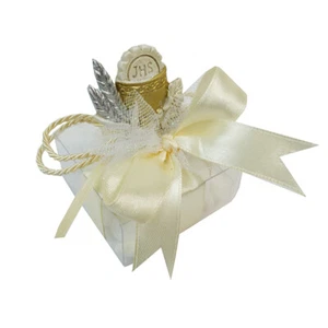 Bonboniere Kommunion Dose Applikation Magnet Kelch Hostie - Bild 1 von 1