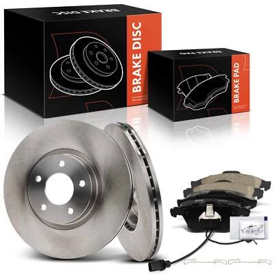 6x Rotores de freno de disco delanteros y pastillas de freno de cerámica para Mazda 3 2007-2013 Mazdaspeed Foto 1 de 4