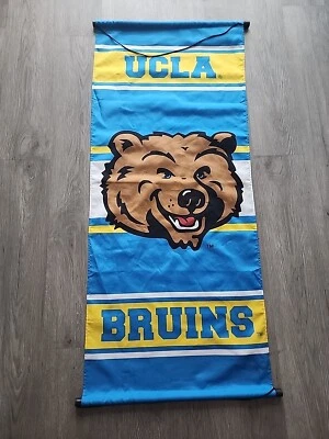 Banner del equipo universitario UCLA Bruins 42" X 18" de BADEN SPORTS NCAA azul/amarillo Foto 1 de 4