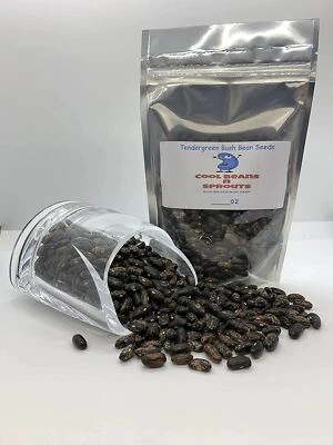 Bean Tendergreen Bush Bean Seeds ,"COOL BEANS N SPROUTS" Brand. Home Gardening. - Image 1 of 3