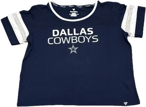 Dallas Cowboys women’s Size XL T-shirt   Fanatics Blue - Picture 1 of 3