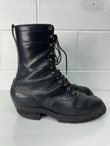 Botas de trabajo blancas Hathorn Explorer Logger Packer punta lisa para hombre 9,5 C - Imagen 1 de 13