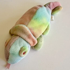 1997 Ty Beanie Original Baby/Rainbow The Chameleon/Retired/Ex++ Condition - Picture 1 of 7