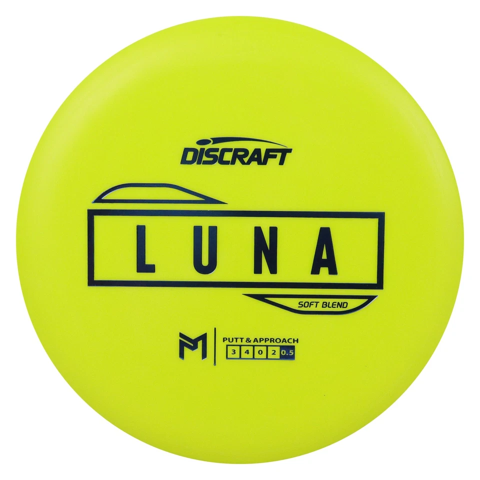 Discraft Disc Golf Paul McBeth Putter Line Soft Luna Putter 3/4/0/3 - Chose Exa - Image 1 of 1