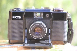 Overhauled Film Camera Compact Camera RICOH FF-1 Rangefinder Japan JP - Picture 1 of 9