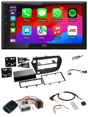 JVC Bluetooth 2DIN Lenkrad DAB USB Autoradio für Honda Insight ZE2 2009-2013 - Bild 1 von 4