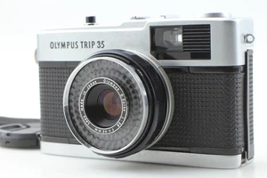 [Quasi Come Nuovo] Bandiera Rossa OK! Olympus Trip 35 fotocamera punta e scatta pellicola dal GIAPPONE - Foto 1 di 12