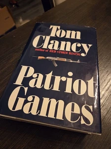 Patriot Games by Tom Clancy 1st Edition (1987 Hardcover) w/ Dust Jacket - Bild 1 von 5