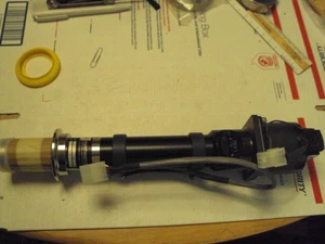 Huntington linear feed thru; NW40 ;3" travel; stepper motor; encoder; custom P/N - Picture 1 of 6