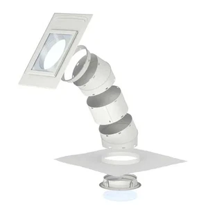 VELUX Sun Tunnel For Slates Sky Light 10" Rigid Sun Tube Sun Pipe TLR 0K10 2010 - Picture 1 of 24