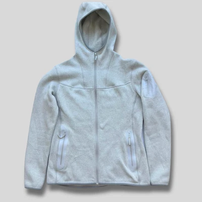 Arc’teryx Capucha Encubierta Mujer’s L Gris Claro Exterior Alpenex Vellón Foto 1 de 4