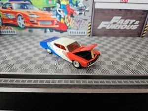 Vintage 1999 Johnny Lightning 1970 Ford Torino Cobra 1:64 Metal base chassi Mint - Picture 1 of 19