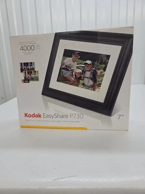 NEW  KODAK EASY SHARE DIGITAL PICTURE FRAME - P730m - 7" Screen, Holds 4000 Pix - Image 1 of 4