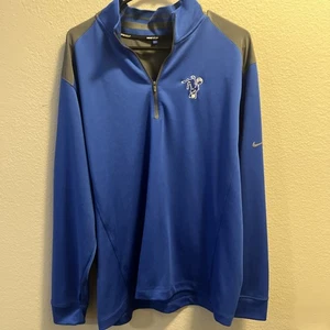 NFL Indianapolis Colts Nike Dri-Fit Performance 1/4 Zip Golf Pullover Men's XL - Picture 1 of 7