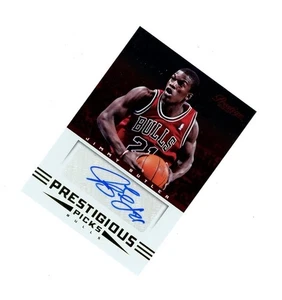 RARE 2012-13 Prestige ROOKIE SP JIMMY BUTLER AUTO RC! Chicago Bulls STAR - Picture 1 of 1