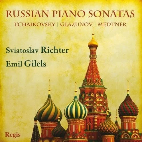 Sviatoslav Richter Russian Piano Sonatas Emil Gilels Regis CD - Image 1 of 1