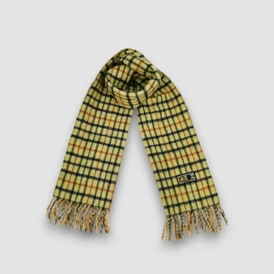 Bufanda de lana DAKS de colección silenciador a cuadros calentador de cuello de Navidad bufandas de invierno Foto 1 de 4