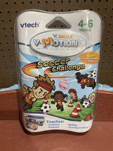 Vtech V.Smile V.Motion Soccer Challenge Educational Learning Game  - Picture 1 of 3
