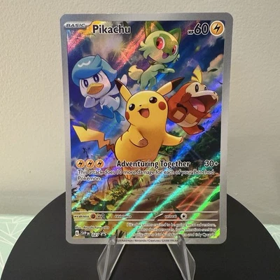 Pikachu 027 Sv: Scarlet & Violet Promo Card Pokemon TCG - Image 1 of 4