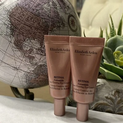 2x Nuevo ELIZABETH ARDEN Ceramide Line Crema de Ojos Eraising 0.17oz cada tubo K Foto 1 de 3