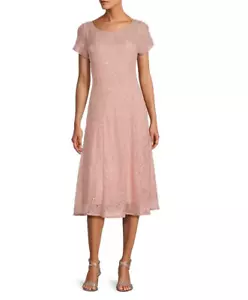 SLNY Moda Formal Vestido Corto Cóctel (Rosa Desteñida, 14P) - Imagen 1 de 4