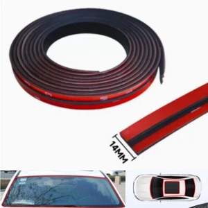16Ft Universal Seal Strip Car Roof Windshield Trim Edge Molding Protector Guard - Picture 1 of 14