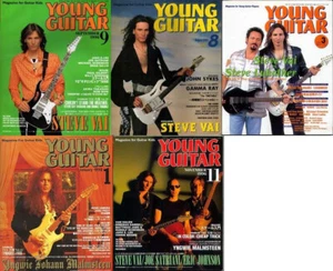 LOTE de 5 revistas de Japón Steve Vai RARAS - Imagen 1 de 1