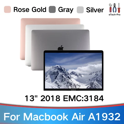 A1932 A+ Screen Replacement For MacBook Air A1932 2018 13in EMC 3302 LCD Display - Image 1 of 4