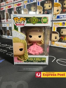 WICKED GLINDA IN BUBBLE GOWN FUNKO POP MOVIES VINYL FIGURE #1697 EXP POST P/P - Picture 1 of 10