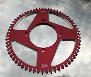 RK Alloy Sprocket 63 Z, Beta 125 RR LC 4T Enduro, 11-20, #428, Red, 1140-63, JMP - Picture 1 of 2