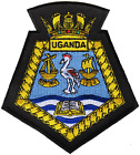 SS Uganda Falklands War Hospital Ship Crest Embroidered Patch - MOD Licensed