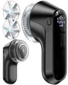 Rechargeable Fabric shaver Lint Remover with Digital Display 3-speed adjustable - Picture 1 of 9
