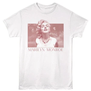 Marilyn Monroe Simple Outdoor Hair Blown Portrait Men's T Shirt - Picture 1 of 5