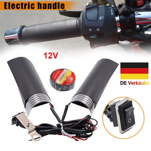 DE Universal Heizgriffe Lenker Griffheizung Beheizte Griffe Für Motorrad 12 V - Bild 1 von 12