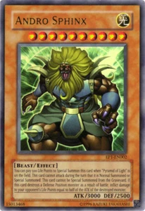 Andro Sphinx - EP1-DE002 - ULTRA HOLO Rare Exclusive Promo Pack Mint YUGIOH - Bild 1 von 1