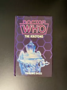 Doctor Who The Krotons Hardcover - 1st Edition 1985 - RARE - looks BRAND NEW - Picture 1 of 10