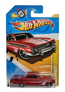 Hot Wheels 2012 New Models '61 Impala All Large Wheels Variant Error New VHTF - Picture 1 of 3