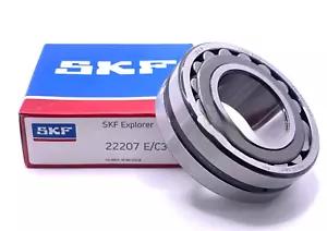 SKF 22207-E C3 Bearing 35x72x23 (mm) - Picture 1 of 3