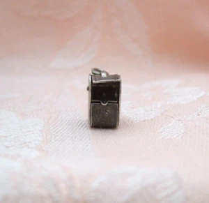 Vintage 40er Jahre U.S. Mail beweglicher Briefkasten Sterlingsilber Charm - Bild 1 von 6